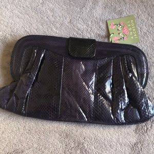Angel Jackson Snakeskin Clutch